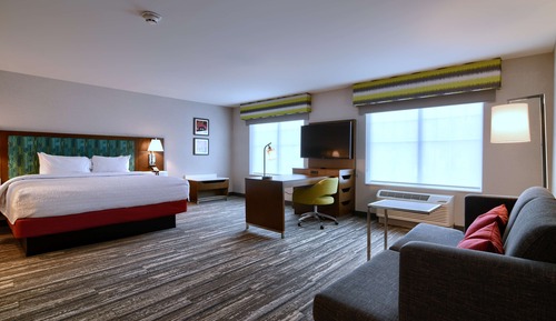 Studio, 1 King Bed, Accessible (Hearing)