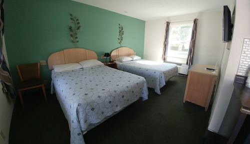 Standard Double Room, 2 Double Beds, Kitchenette, Courtyard Area
