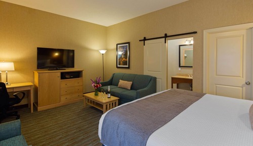 Suite, 1 King Bed, Non Smoking, Refrigerator & Microwave