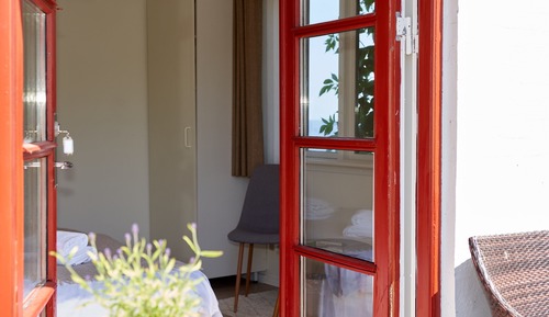 Standard Double Room, 1 King Bed, Terrace, Courtyard View