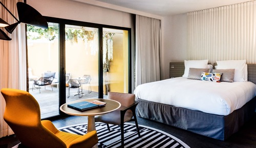 Executive Room, 1 Queen Bed (private outdoor terrace. Paris view)