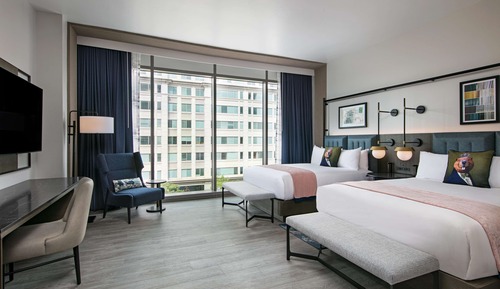Standard Room, 2 Queen Beds, City View