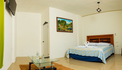 Standard Single Room, 1 Queen Bed, Private Bathroom, Pool View