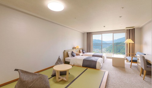 Standard Japanese-Western Twin Room with 6 Tatami Mats - Non-Smoking