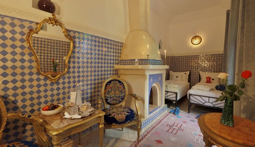 Superior Double Room, 2 Twin Beds, Fireplace