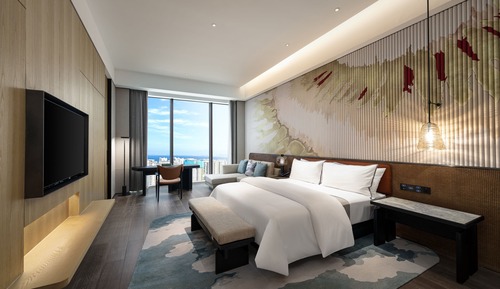 Family Room, 1 Double Bed, City View, Corner