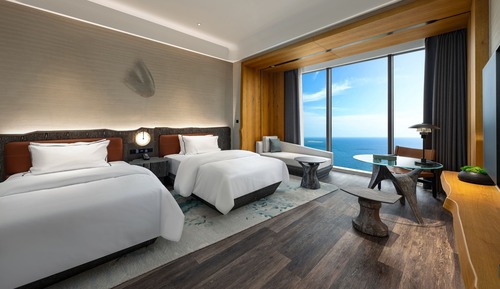 Executive Room, 2 Double Beds, Ocean View
