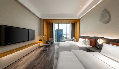 Executive Room, 2 Double Beds, City View