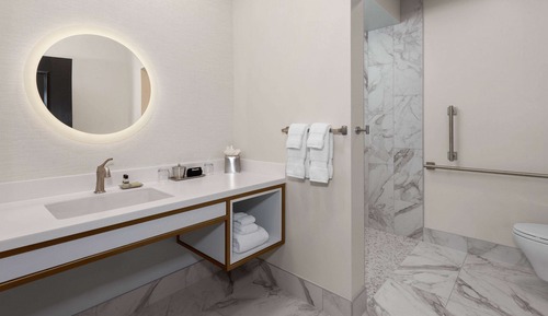 Studio Suite, 1 King Bed (Roll-In Shower)