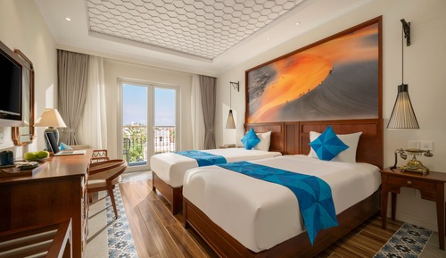 Deluxe Double or Twin Room, Balcony, City View