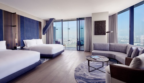 Deluxe Room, 2 Queen Beds, Non Smoking, Park View (Terrace)