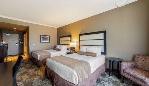 Standard Room, 2 Queen Beds, Refrigerator & Microwave
