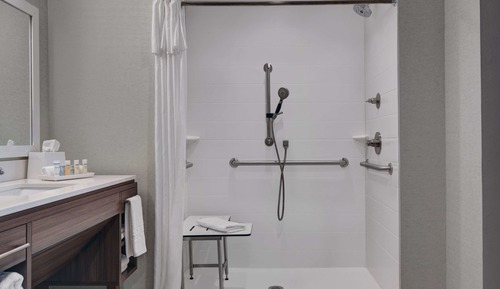Suite, 1 King Bed, Accessible (Roll In Shower)