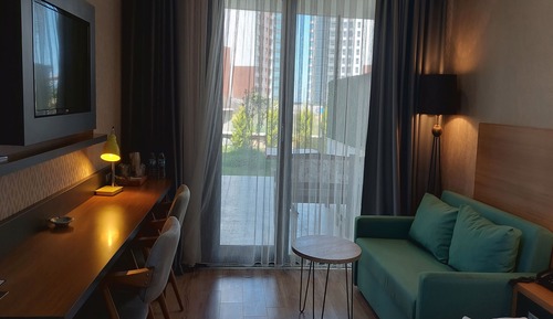Premium Room, 1 King Bed with Sofa bed, Non Smoking