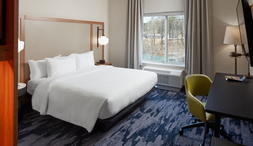 Room, 1 King Bed, Lake View (Mobility Accessible, Roll-in Shower)