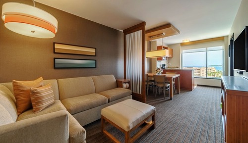 Suite, 1 King Bed with Sofa bed