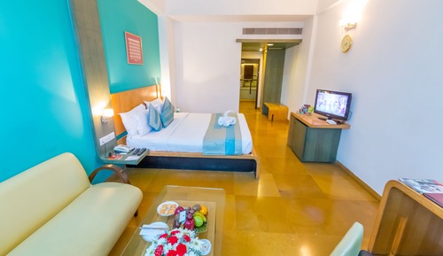 Standard Double Room, 1 Bedroom, Smoking, City View