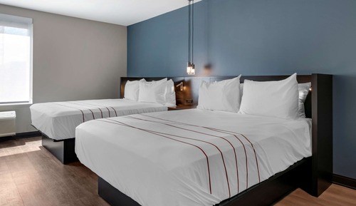 Standard Room, 2 Queen Beds, Accessible, Refrigerator