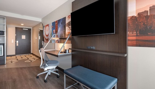 Suite, 1 King Bed, Accessible, Balcony (with Sofabed)
