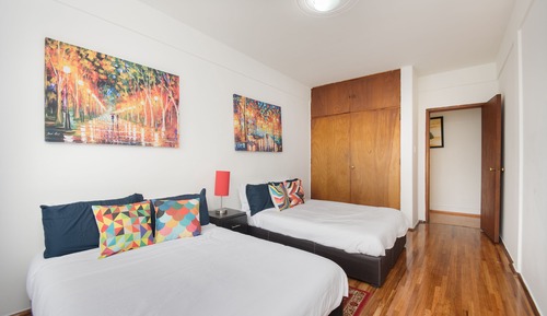 Family Apartment, 2 Bedrooms, Balcony, City View