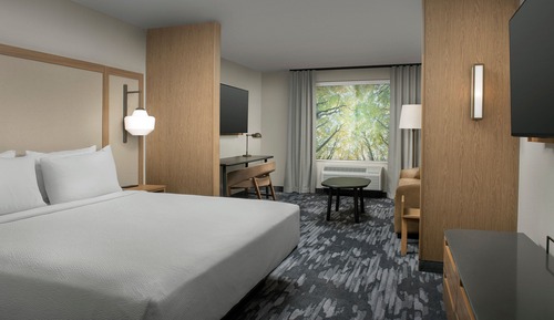 Suite, 1 King Bed with Sofa bed (Mobility Accessible, Tub)
