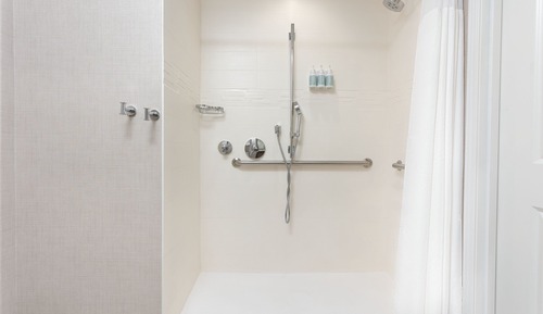 Suite, 1 Double Bed, Non Smoking (Mobility Accessible, Roll-in Shower)