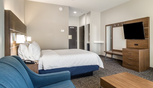 Suite, 1 King Bed, Accessible (Communications)