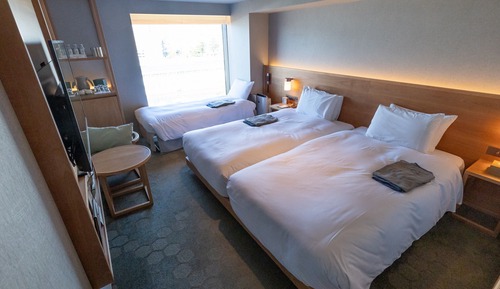 [Mt. Fuji view] Superior Twin for 3 Guests(Middle Floor) Non Smoking