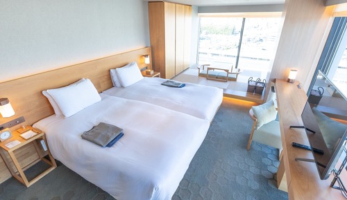 [Mt. Fuji view] Deluxe Corner Twin(Japanese Western Style) Non Smoking
