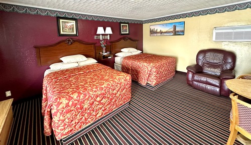 Double Room, 2 Double Beds, Non Smoking