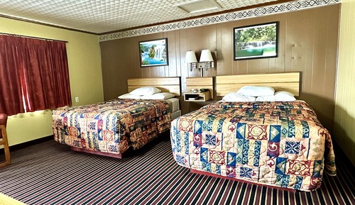 Double Room, 2 Double Beds, Smoking