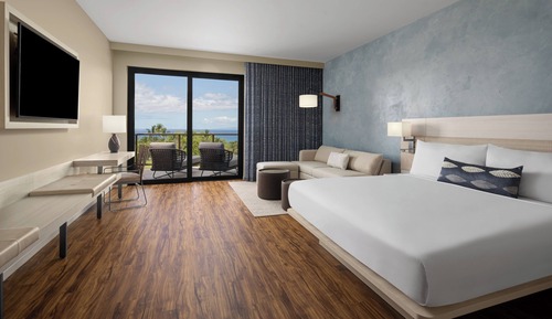 Suite, 1 King Bed with Sofa bed, Non Smoking, Ocean View (Balcony)