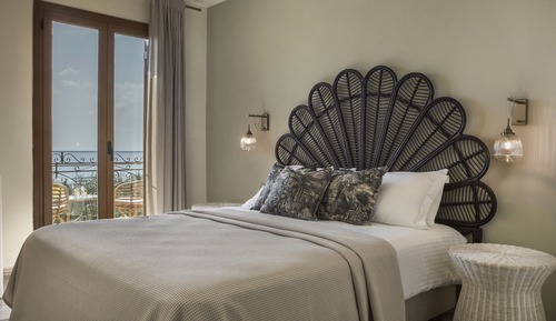 Double or Twin Room, Partial Sea View