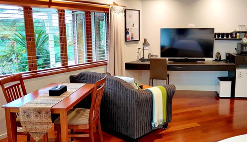 Premium Double Room, 1 King Bed, Pool Access, Garden Area