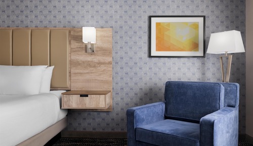 Standard Room, 1 King Bed, Non Smoking, Refrigerator & Microwave