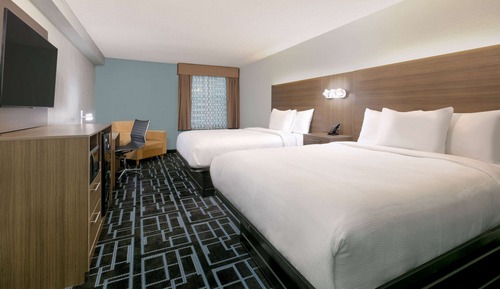 Room, 2 Queen Beds, Accessible, Non Smoking (Mobility, Bathtub w/Grab Bars)