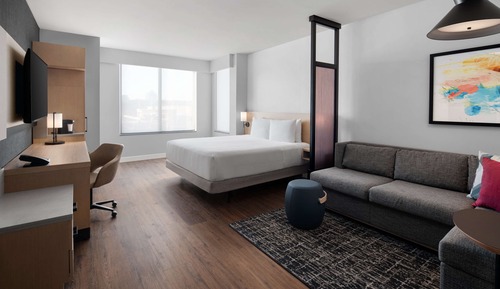 Room, 1 King Bed with Sofa bed, Accessible, Bathtub (View)