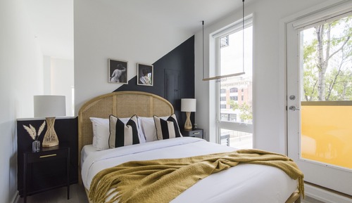 Second-floor apartment