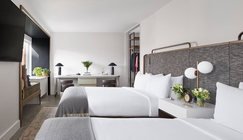 Premium Room, 2 Queen Beds, Roll-in Shower (Mobility, Roll-In Shower)