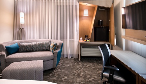 Room, 1 King Bed with Sofa bed (Mobility Accessible, Roll-In Shower)