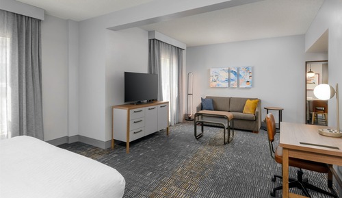 Studio, 1 King Bed, Accessible, Non Smoking (Mobility & Hearing, Roll-in Shower)