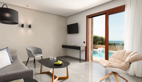 Suite, Private Pool, Sea View