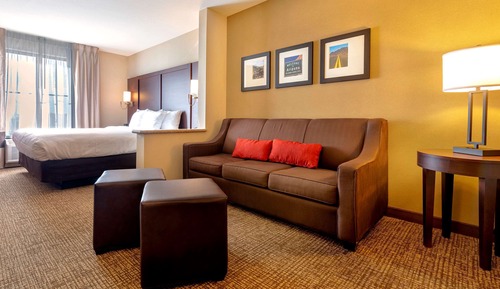 Suite, 1 King Bed with Sofa bed, Accessible, Non Smoking
