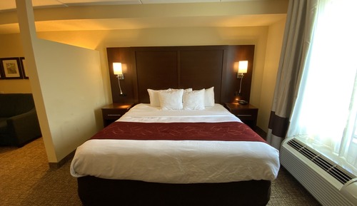 1 King Bed with Double Sized Sofa bed, Accessible, Non Smoking