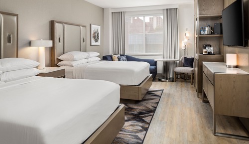 Deluxe Room, 2 Double Beds (Hearing Accessible)