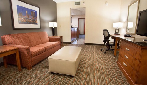 Suite, 2 Queen Beds, Refrigerator & Microwave (2 Rooms, Sofabed)