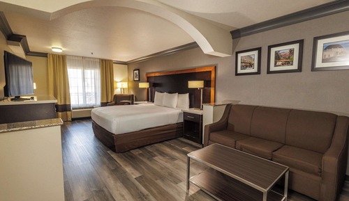 Suite, 1 King Bed with Sofa bed, Non Smoking