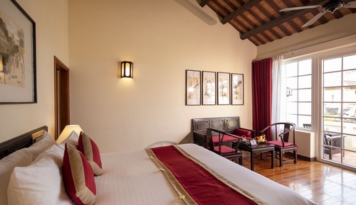 Deluxe Double Room, Partial Sea View