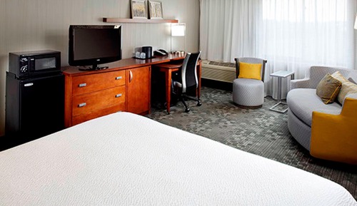 Room, 1 King Bed with Sofa bed, Non Smoking (Mobility/Hearing Access, Roll-in Shwr)