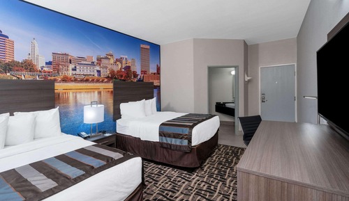 Room, 2 Double Beds, Non Smoking